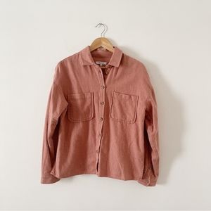 Madewell Flannel Button down shirt